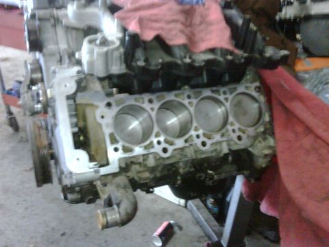 2005 Ford Crown Victoria - after cleaning of cylinders