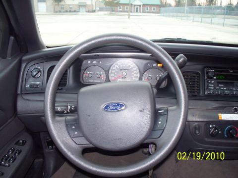 2005 Ford Crown Victoria - Interior view of a 2005 Ford Crown Victoria, captured on 02/19/2010.