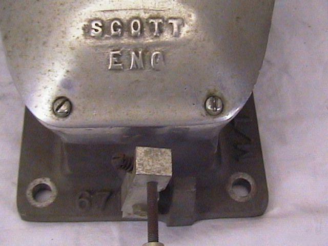Scott Engineering part with '67' visible