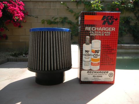 1997 Ford Ranger - K&N air filter and recharge kit for sale, the 99-5000 part number.
