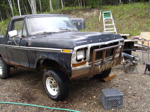 1978 Ford Bronco - first bath