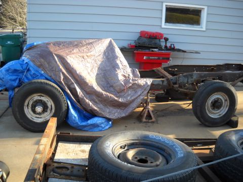 1954 Ford F-100 - Man this thing looks short!