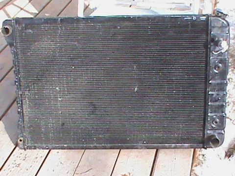 1979 Chevrolet Blazer - This radiator is a replacement part, not a vehicle.