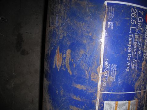 1991 Ford Bronco - This is a 7-gallon air tank manufactured by Campbell Hausfeld, not a vehicle part.