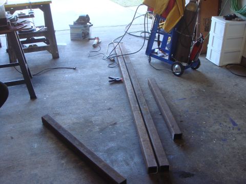 1992 Ford Bronco - The start of the frame