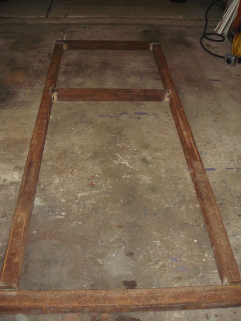 1992 Ford Bronco - Base of the frame