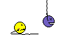 1990 Ford Bronco - Two pixelated characters, one yellow and one purple with an 'X' for an eye, are depicted against a solid red backdrop.