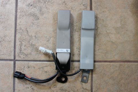 2007 Ford Crown Victoria - on the left is a 2007 passanger side seat belt buckle and a 2003 passanger side on the right, as you can see another problem, you will need…
