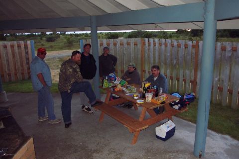 1996 Ford Bronco - A few of us at the evening barbeque. (8/2/2003)