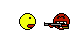 1990 Ford Bronco - A pixelated scene depicts two characters, one yellow and one brown, in a confrontation.