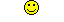 1990 Ford Bronco - A simple yellow smiley face icon is displayed against a vibrant cyan backdrop.