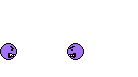 1990 Ford Bronco - Two purple cartoon characters with angry expressions are depicted against a solid green backdrop.