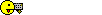 1990 Ford Bronco - Pixelated image of the Pac-Man character on a black background.