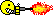 1990 Ford Bronco - A pixelated image depicts Pac-Man in pursuit of a ghost against a dark background.