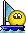 1990 Ford Bronco - A cartoon smiley face is depicted on a sailboat sailing on the water.
