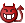 1990 Ford Bronco - A pixelated cartoon devil with a mischievous grin is depicted against a vibrant blue backdrop.