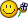 1990 Ford Bronco - A simple graphic of a smiley face holding a flower.