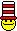 1990 Ford Bronco - This image shows a pixelated smiley face with a distinctive hat.