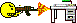 1990 Ford Bronco - A pixelated character appears to be in a confrontation, aiming a weapon.