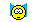 1990 Ford Bronco - A digital icon depicting a yellow smiley face with wide eyes and blue wings.