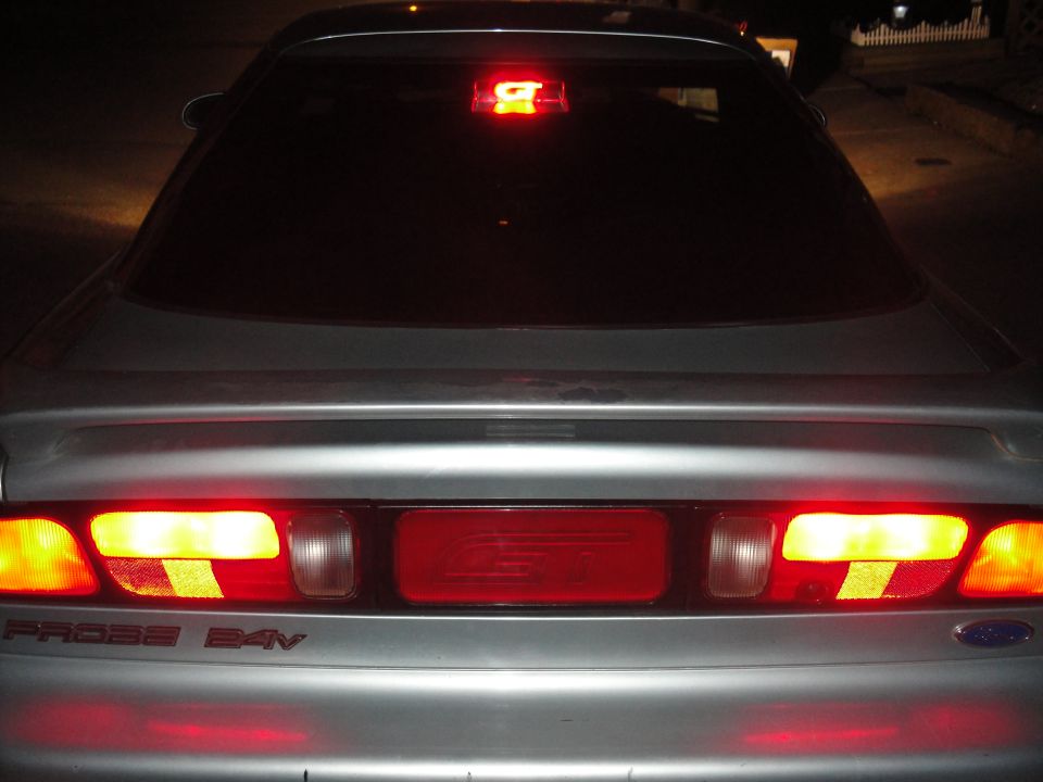 The new rear end shot with Black Gloss outline & 3rd Brake light with GT.