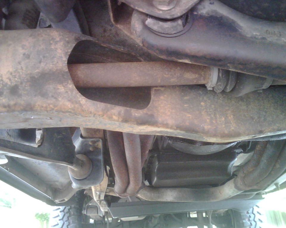 Bushing damage.