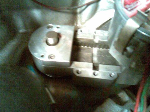 1972 Ford Ranchero - the slide clamp allows tension adjustment of the belt
