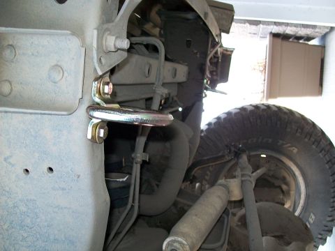 1988 Ford F-150 - Temp front pull points.