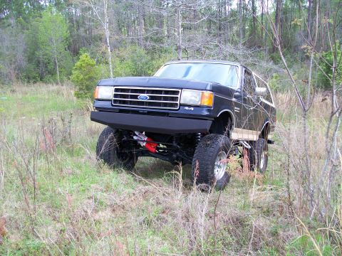 1990 Ford Bronco - back yard