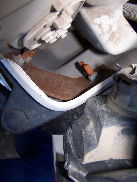 1990 Ford Bronco - Tire carrier support