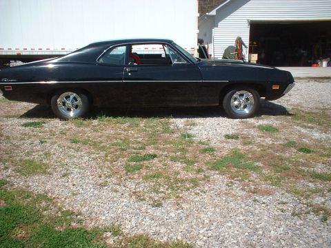 1970 Ford Falcon - I took her out of storage today & installed a set of Cragars & Goodyears & a black GT hood that I've been saving for some project about 12…