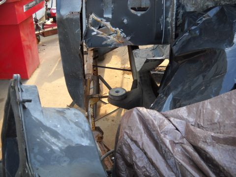 1954 Ford F-100 - I'm going to use the stock 84 front cab mount frame brackets because they are much stronger then the 54's frame brackets. I am going to hav…