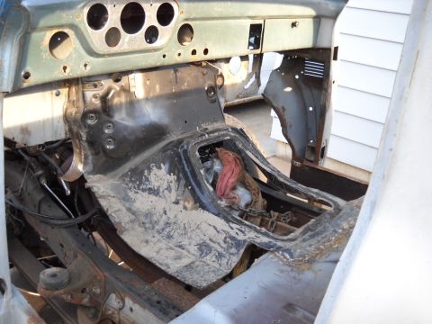 1954 Ford F-100 - Here's an interior shot.