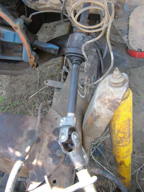 1972 Ford F-250 - Steering column U-joint assembly, likely from a truck or heavy equipment.