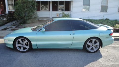 1995 Ford Probe - With 18's after they came from SandBlasting.