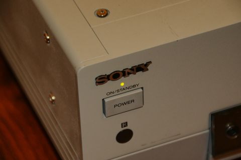 1993 Ford Taurus - Close-up of a Sony device with power and on/standby indicators visible.