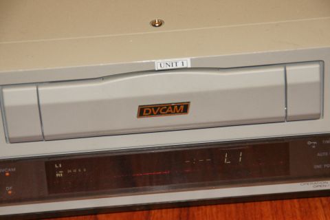 1993 Ford Taurus - A DVCAM unit is shown with its digital display indicating operational status.