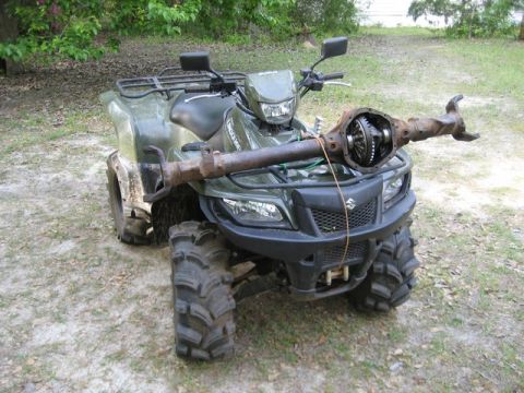 1995 Ford Bronco - ATV with a differential axle placed across the front.