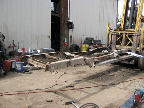1978 Ford Bronco - new bronco frame