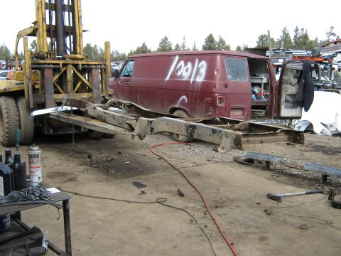 1978 Ford Bronco - new bronco frame