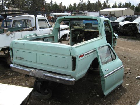 1978 Ford Bronco - new bronco tub