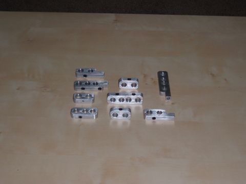 1981 Ford LTD - I made myself some wire separators. Ok, so the plastic ones you can buy are less than $30. These cost me about $10, not much of a savings b…