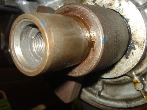 1979 Ford Bronco - This is a close-up view of a mechanical part, possibly from an engine or transmission.