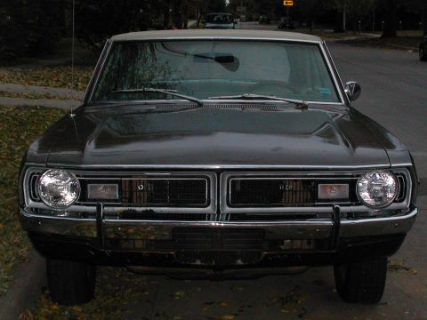 1971 Dodge Dart - This sedan's grille and headlight design suggest a 1970 model year, not 1971.