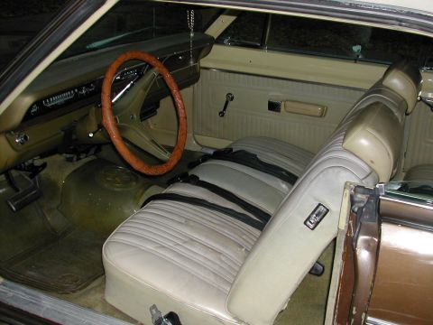 1971 Dodge Dart - Interior view of a 1971 Dodge Dart, highlighting the seats and dashboard details.