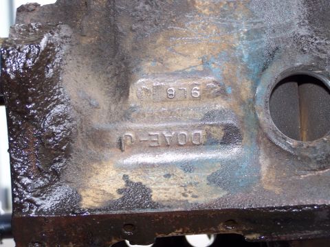 1973 Ford Ranchero - 1969 November 08 (this is the 2V block that came in the orange Ranchero from California, already bored 30 )