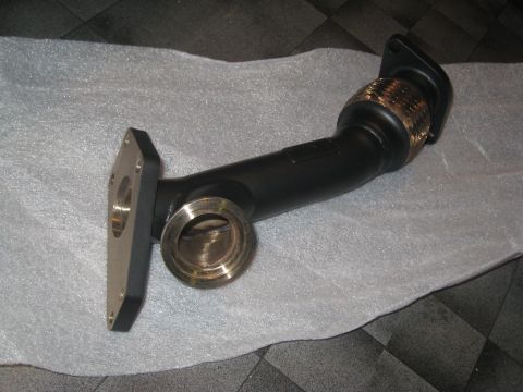 2007 Subaru Impreza - Aftermarket exhaust manifold part, possibly for a Subaru Impreza.