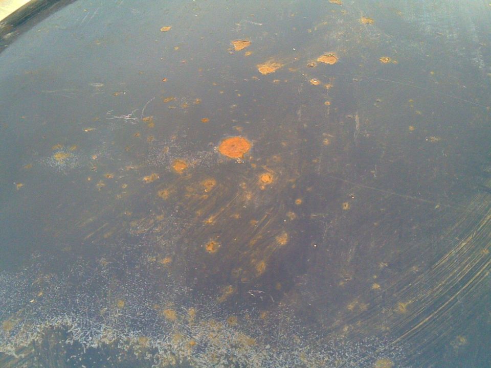 this must be what the old roof looked like 20 years ago, looks like the same exact spots