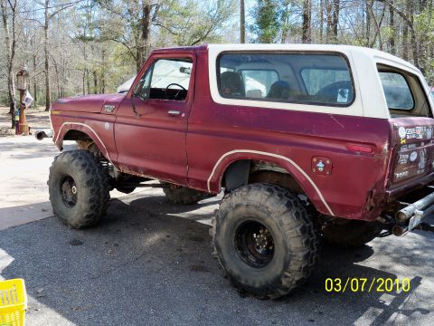 1978 Ford Bronco - Cutting the fenders