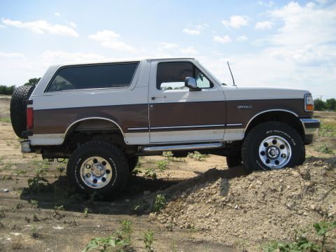 Bronco with Lift and Tires - 1993 Ford Bronco